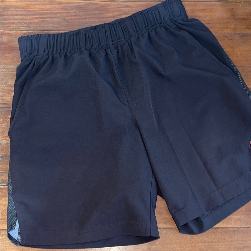 Spyder Black Athletic Shorts Lightweight Elastic Waist